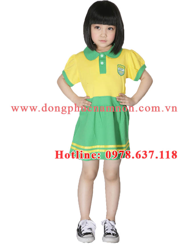 Mẫu đồng phục mầm non - DPMN37 | Mau dong phuc mam non